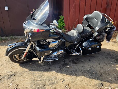 2014 Indian Chieftain, чёрный, 1100000 рублей, вид 3