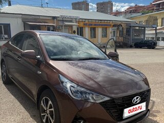 2022 Hyundai Solaris II Рестайлинг, коричневый, 2250000 рублей, вид 1