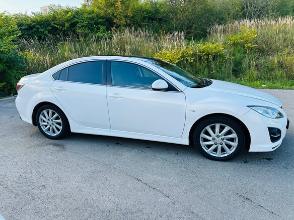 2011 Mazda 6 II (GH) Рестайлинг, белый - вид 9