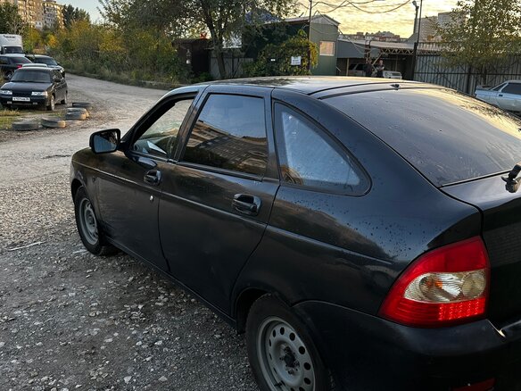 2008 Lada (ВАЗ) Priora I, серый, 160000 рублей - вид 5