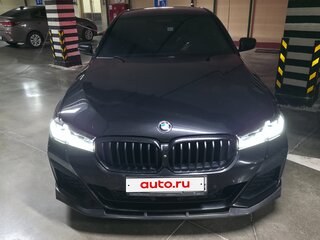 2021 BMW 5 серии 530d xDrive VII (G30/G31/G38) Рестайлинг, чёрный, 5200000 рублей, вид 3