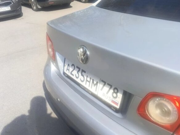 2007 Volkswagen Jetta V, серебристый - вид 9