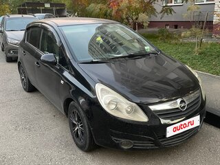 2008 Opel Corsa D, чёрный, 420000 рублей, вид 1