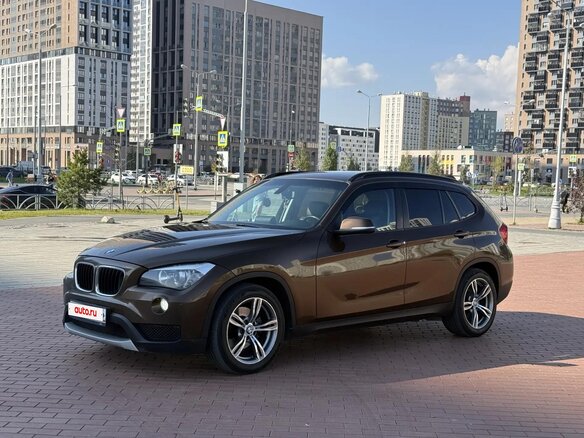 2013 BMW X1 18i I (E84) Рестайлинг, коричневый, 1350000 рублей