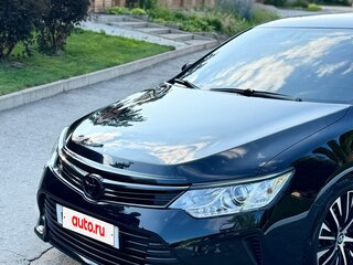 2016 Toyota Camry VII (XV50) Рестайлинг, чёрный, 2840000 рублей, вид 1