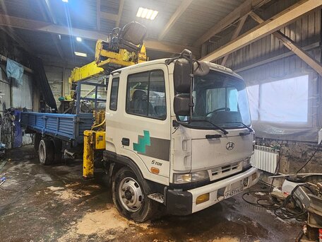 2008 Hyundai HD120, белый, 3550000 рублей, вид 4