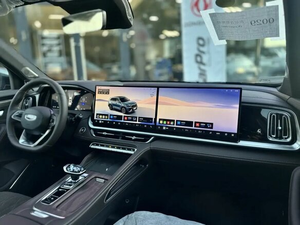 2026 Geely Monjaro (Xingyue L) I Рестайлинг 2 (China Market), серый - вид 9