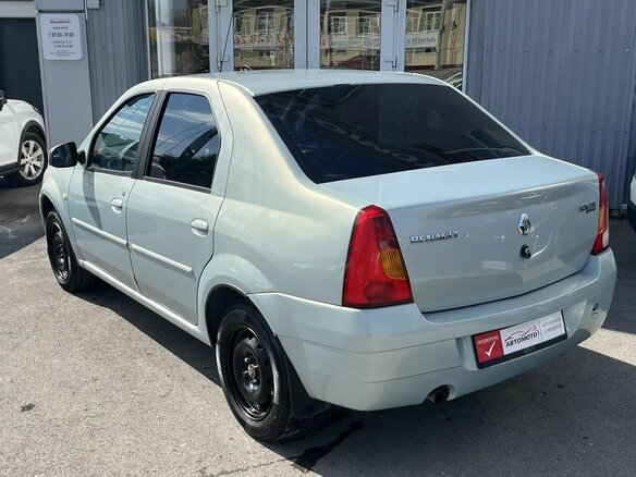 2007 Renault Logan I, серый, 384000 рублей - вид 1