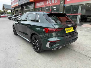 2022 Audi A3 Sportback 35 TFSI IV (8Y), зелёный, 1700700 рублей, вид 4