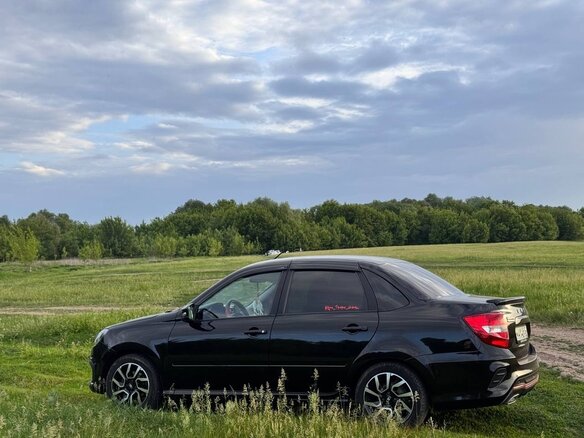 2023 Lada (ВАЗ) Granta Drive Active I Рестайлинг, чёрный, 1200000 рублей - вид 3