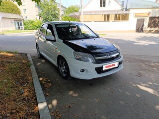 2013 Lada (ВАЗ) Granta I, белый, 320000 рублей, вид 4