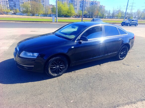 2007 Audi A6 III (C6), чёрный, 1000000 рублей - вид 3