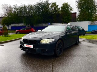 2012 BMW 5 серии 530d xDrive VI (F10/F11/F07), чёрный, 1560000 рублей, вид 1