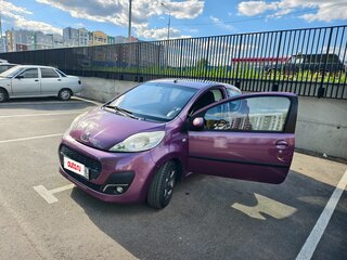 2012 Peugeot 107 I Рестайлинг 2, фиолетовый, 490000 рублей, вид 3
