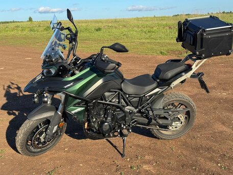 2024 Benelli TRK 702, зелёный, 520000 рублей, вид 4