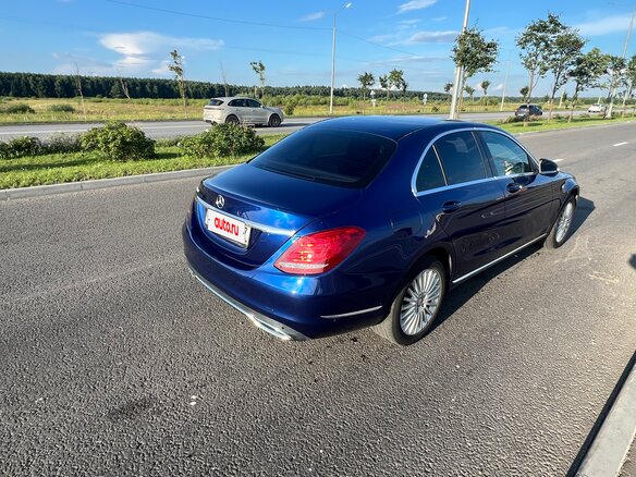 2014 Mercedes-Benz C-Класс 180 IV (W205), синий, 1500000 рублей - вид 8