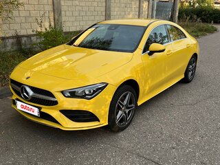2019 Mercedes-Benz CLA 200 II (C118, X118), жёлтый, 2330000 рублей, вид 3