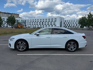 2020 Audi A6 45 TDI V (C8), белый, 5200000 рублей, вид 4