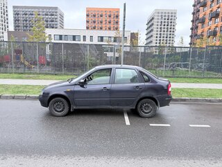 2007 Lada (ВАЗ) Kalina I, синий, 200000 рублей, вид 2