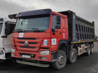 2021 Sinotruk Howo ZZ3407, красный, 1646115 рублей, вид 1