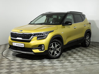 2020 Kia Seltos I, жёлтый, 2160900 рублей, вид 1