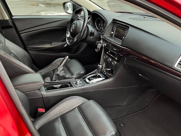 2013 Mazda 6 III (GJ), красный - вид 12