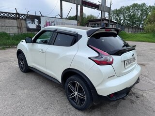 2017 Nissan Juke I Рестайлинг, белый, 1400000 рублей, вид 5