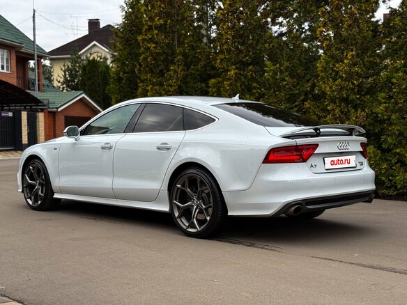 2012 Audi A7 I (4G), белый - вид 5