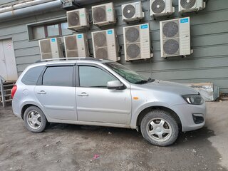 2014 Lada (ВАЗ) Kalina II, серебристый, 600000 рублей, вид 2