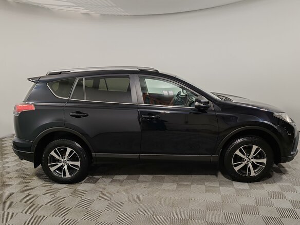 2018 Toyota RAV4 IV (XA40) Рестайлинг, чёрный - вид 3