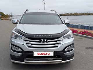 2013 Hyundai Santa Fe III, серебристый, 1900000 рублей, вид 3