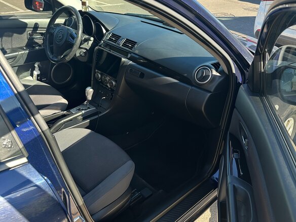 2008 Mazda 3 4-speed I (BK) Рестайлинг, синий, 630000 рублей - вид 7
