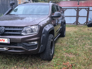 2016 Volkswagen Amarok I Рестайлинг, коричневый, 1850000 рублей, вид 3