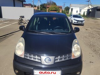 2007 Nissan Note I, чёрный, 620000 рублей, вид 2