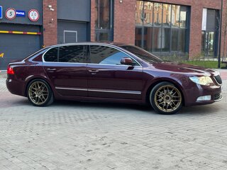 2010 Skoda Superb DSG II, пурпурный, 830000 рублей, вид 4