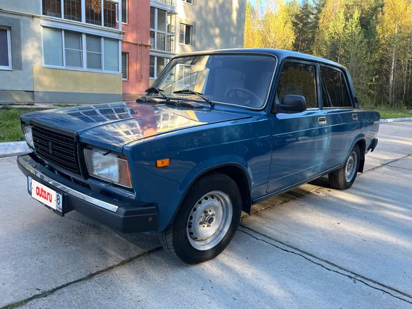 2007 Lada (ВАЗ) 2107, синий, 157000 рублей