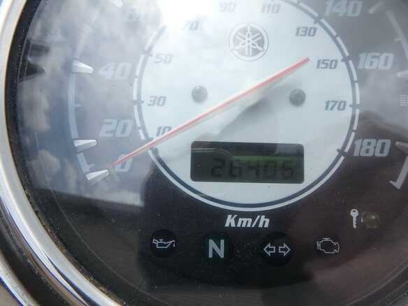 2008 Yamaha XVS1100, синий, 600000 рублей - вид 16