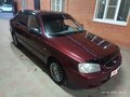 2008 Hyundai Accent ТагАЗ II, красный, 430000 рублей - вид 1