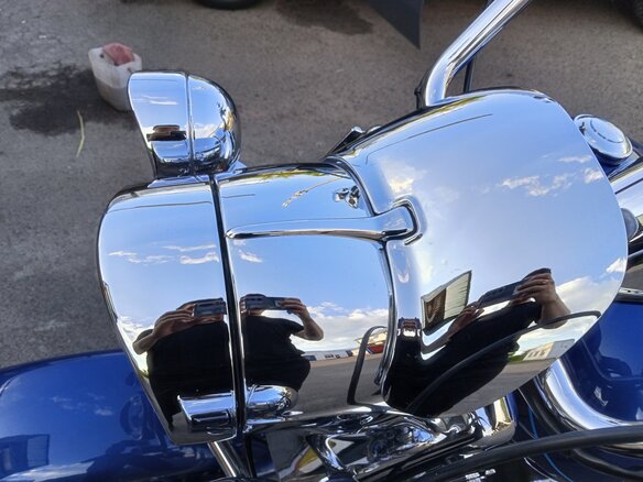 2010 Harley-Davidson Road King, синий, 1250000 рублей - вид 7