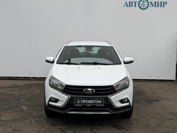 2018 Lada (ВАЗ) Vesta SW Cross I, белый, 1059000 рублей - вид 1