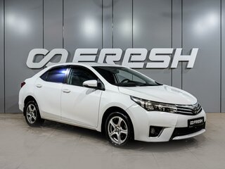 2014 Toyota Corolla XI (E160, E170, E180), белый, 1134000 рублей, вид 1