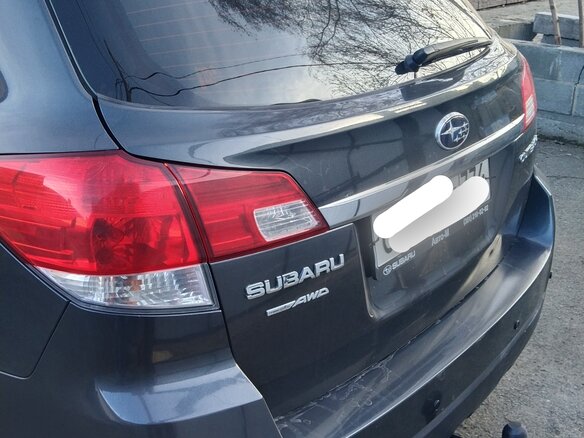2009 Subaru Outback IV, серый, 880000 рублей - вид 4