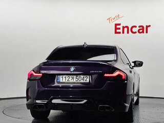 2022 BMW 2 серии 218i G42, фиолетовый, 2557000 рублей, вид 4