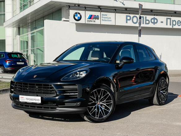 2020 Porsche Macan I Рестайлинг, чёрный, 4468227 рублей