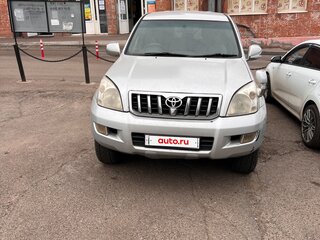 1999 Toyota Land Cruiser Prado 90 Series, серебристый, 1650000 рублей, вид 3