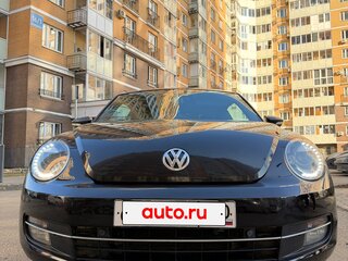 2013 Volkswagen Beetle II (A5), чёрный, 1300000 рублей, вид 2