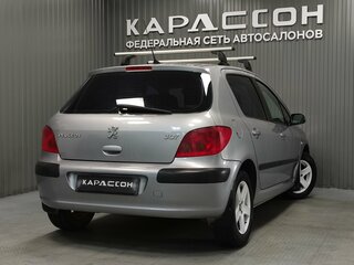 2003 Peugeot 307 I, серебристый, 327000 рублей, вид 2