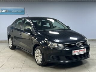 2012 Volkswagen Polo V, чёрный, 739000 рублей, вид 3