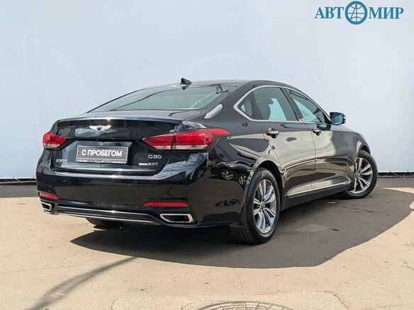 2017 Genesis G80 I, чёрный, 1249000 рублей - вид 7
