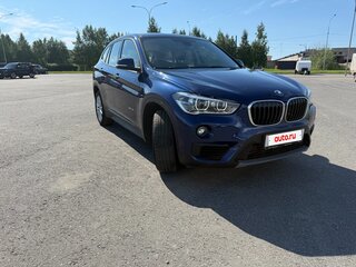 2017 BMW X1 18i sDrive II (F48), синий, 2100000 рублей, вид 2